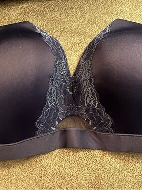 LANE BRYANT Cacique MARITIME BLUE Lace-Inset Wireless Bra

BRAND NEW - no tags